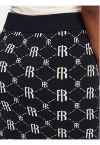 Fracomina Spódnica ołówkowa FR25WG4009K414F8 Granatowy Slim Fit. Kolor: niebieski. Materiał: syntetyk #5