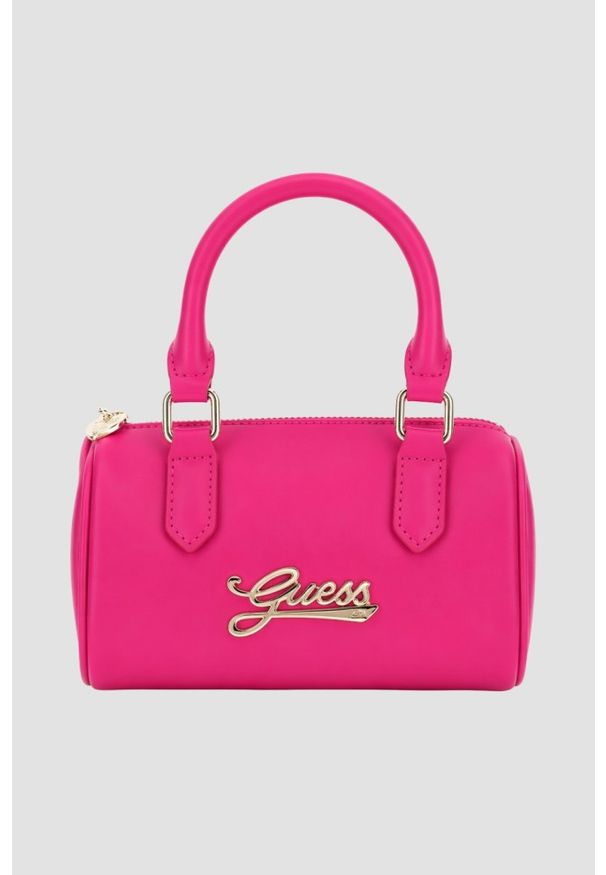 Guess - GUESS Różowa damska sportowa kopertówka. Kolor: różowy. Styl: sportowy
