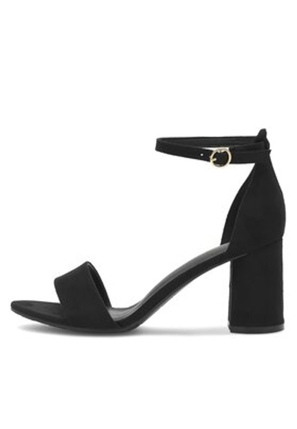 Jenny Fairy Sandały BROOK WSS20870-01 Czarny. Kolor: czarny. Materiał: materiał