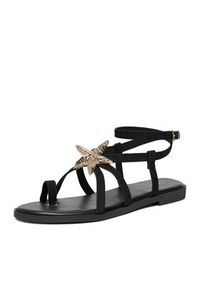 DeeZee Sandały CEO-YLD-F9678 Czarny. Kolor: czarny. Materiał: materiał #2