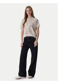 only - ONLY T-Shirt Jany 15356044 Szary Regular Fit. Kolor: szary. Materiał: syntetyk #3