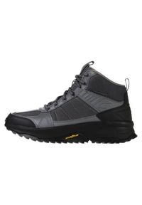 skechers - Buty do chodzenia męskie Skechers Bionic Trai. Kolor: szary. Materiał: materiał, syntetyk. Szerokość cholewki: normalna. Sport: turystyka piesza