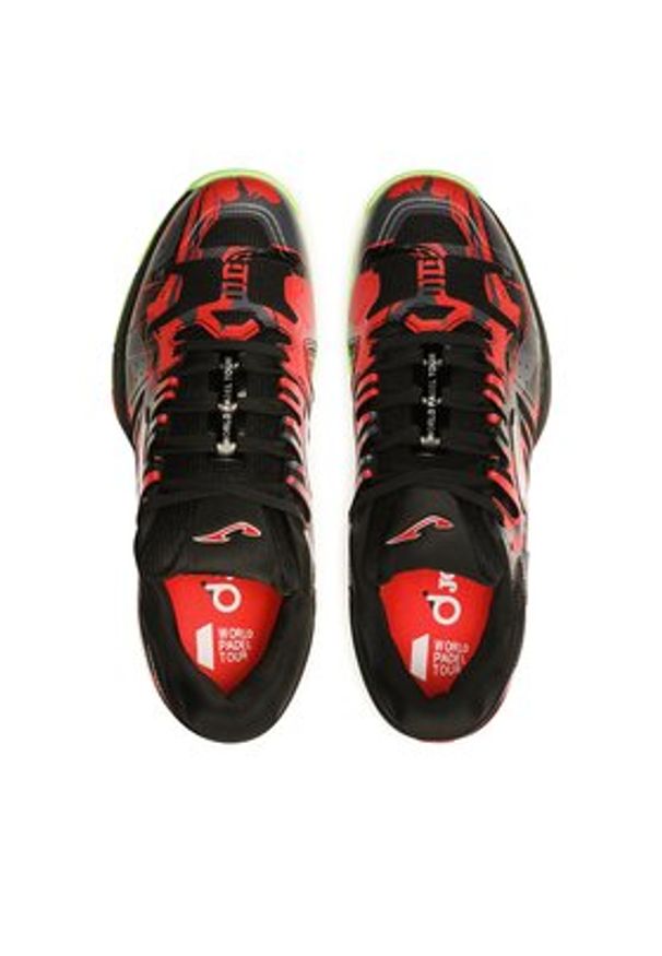 Joma Buty do tenisa Slam Men 2301 TSLAMW2301C Czarny. Kolor: czarny. Materiał: skóra. Sport: tenis