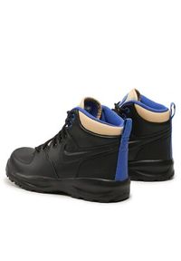 Nike Sneakersy Manoa Ltr (Gs) BQ5372 003 Czarny. Kolor: czarny. Materiał: skóra #3