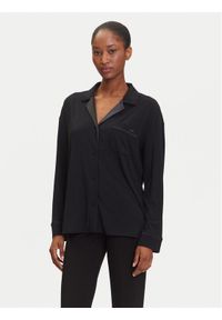 BOSS Koszulka piżamowa Sheen 50545588 Czarny Relaxed Fit. Kolor: czarny