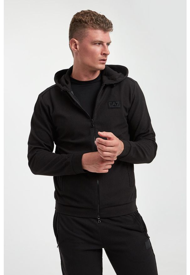 EA7 Emporio Armani - Bluza z kapturem EA7 EMPORIO ARMANI. Typ kołnierza: kaptur