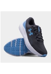 Buty Under Armour Surge 4 3027000-108 szare. Kolor: szary. Materiał: materiał, tkanina. Szerokość cholewki: normalna. Sport: bieganie, fitness