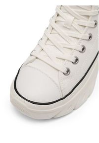 skechers - Skechers Sneakersy FUNKY STREET 177430 WHT Biały. Kolor: biały. Materiał: materiał #5