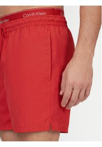 Calvin Klein Swimwear Szorty kąpielowe LV00N61024 Czerwony Regular Fit. Kolor: czerwony. Materiał: syntetyk #2