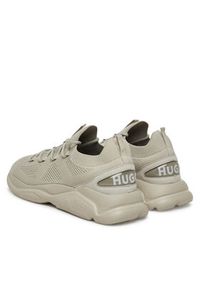 Hugo - HUGO Sneakersy Leon 50541684 Beżowy. Kolor: beżowy. Materiał: materiał #5