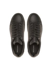 Trussardi Jeans - Trussardi Sneakersy 77A00511 Czarny. Kolor: czarny. Materiał: skóra #5