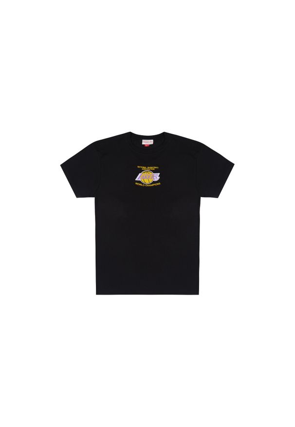 Mitchell & Ness - Koszulka Los Angeles Lakers deadstock champs. Kolor: czarny. Sport: koszykówka