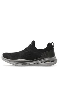 skechers - Skechers Sneakersy Denison 210431/BLK Czarny. Kolor: czarny. Materiał: materiał