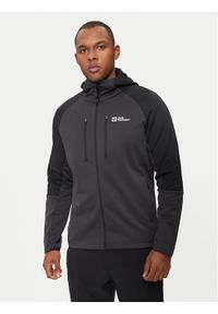 Jack Wolfskin Bluza techniczna Alpgrat Xt A62062 Szary Regular Fit. Kolor: szary. Materiał: syntetyk