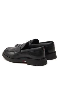 TOMMY HILFIGER - Tommy Hilfiger Loafersy Comfort Lwt Lth Loafer FM0FM05089 Czarny. Kolor: czarny. Materiał: skóra