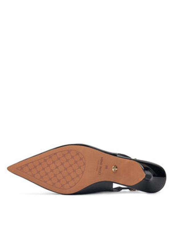Nine West Sandały PXSH28-31 Czarny. Kolor: czarny. Materiał: skóra