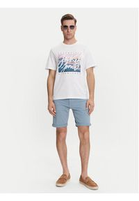 Jack & Jones - Jack&Jones T-Shirt Colton 12268438 Biały Standard Fit. Kolor: biały. Materiał: bawełna #7