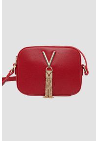 Valentino by Mario Valentino - VALENTINO Czerwona torebka Divina Camera Bag. Kolor: czerwony. Styl: elegancki, casual #1
