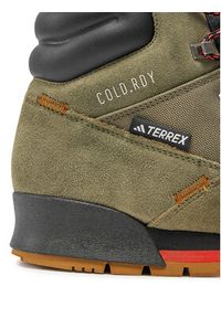 Adidas - adidas Trekkingi Terrex Snowpitch Cold.Rdy IH3665 Zielony. Kolor: zielony. Materiał: zamsz, skóra. Model: Adidas Terrex. Sport: turystyka piesza #4
