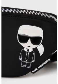Karl Lagerfeld nerka kolor czarny. Kolor: czarny. Wzór: aplikacja #3