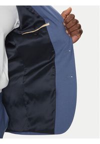 Hugo - HUGO Garnitur Henry/Getlin232X 50530116 Niebieski Slim Fit. Kolor: niebieski. Materiał: syntetyk