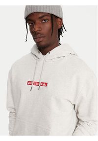 Quiksilver Bluza Dna EQYFT05121 Szary Oversize. Kolor: szary. Materiał: bawełna #3