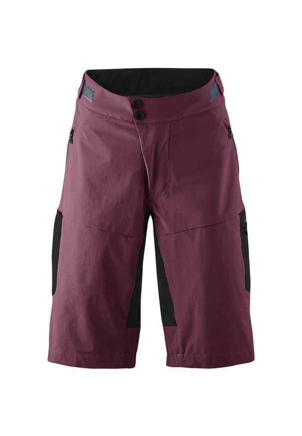 GONSO - Szorty damskie Gonso Casina. Kolor: wielokolorowy, fioletowy, różowy. Sport: kolarstwo