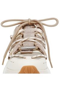 Steve Madden Sneakersy Tazmania Sneaker SM11002419-04005-TBE Brązowy. Kolor: brązowy. Materiał: skóra