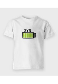 MegaKoszulki - Koszulka dziecięca Syn - bateria. Materiał: bawełna #1