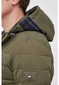 TOMMY HILFIGER - Tommy Hilfiger Kurtka męska kolor zielony przejściowa. Okazja: na co dzień. Kolor: zielony. Styl: casual #6