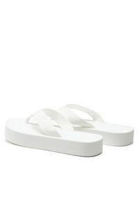 Calvin Klein Jeans Japonki Flatform Flipflop Jelly YW0YW01398 Biały. Kolor: biały #2