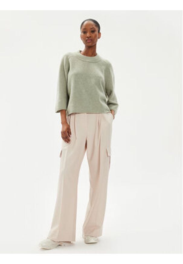 Day Birger et Mikkelsen - DAY BIRGER ÉT MIKKELSEN Sweter Cammie DAY65243324 Zielony Relaxed Fit. Kolor: zielony. Materiał: wełna