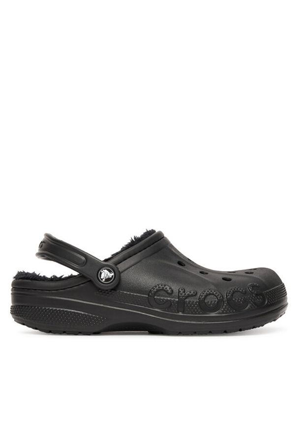 Crocs Klapki C-BAYA LINED CLOG 205969-060 W Czarny. Kolor: czarny
