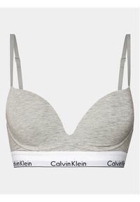 Calvin Klein Underwear Biustonosz push-up 000QF7623E Szary. Kolor: szary. Materiał: bawełna. Rodzaj stanika: push-up