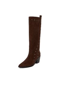DeeZee Kozaki CEO-HY900735-5 Brązowy. Kolor: brązowy. Materiał: materiał #7