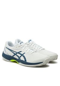 Asics Buty do tenisa Gel-Game 9 Clay/Oc 1041A358 Biały. Kolor: biały. Materiał: skóra. Sport: tenis #3