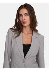 only - ONLY Marynarka Raven 15357457 Szary Slim Fit. Kolor: szary. Materiał: syntetyk #4