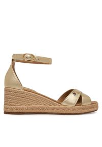 TOMMY HILFIGER - Espadryle Tommy Hilfiger. Kolor: złoty #1