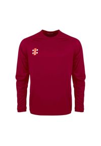 GRAY-NICOLLS - Dziecięcy dżersej z długim rękawem Gray-Nicolls Matrix V2. Kolor: wielokolorowy, różowy, brązowy. Materiał: jersey. Długość rękawa: długi rękaw. Długość: długie #1