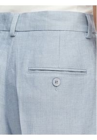 Weekend Max Mara Spodnie materiałowe Malizia 2615131112 Niebieski jasny Regular Fit. Kolor: niebieski. Materiał: len #5