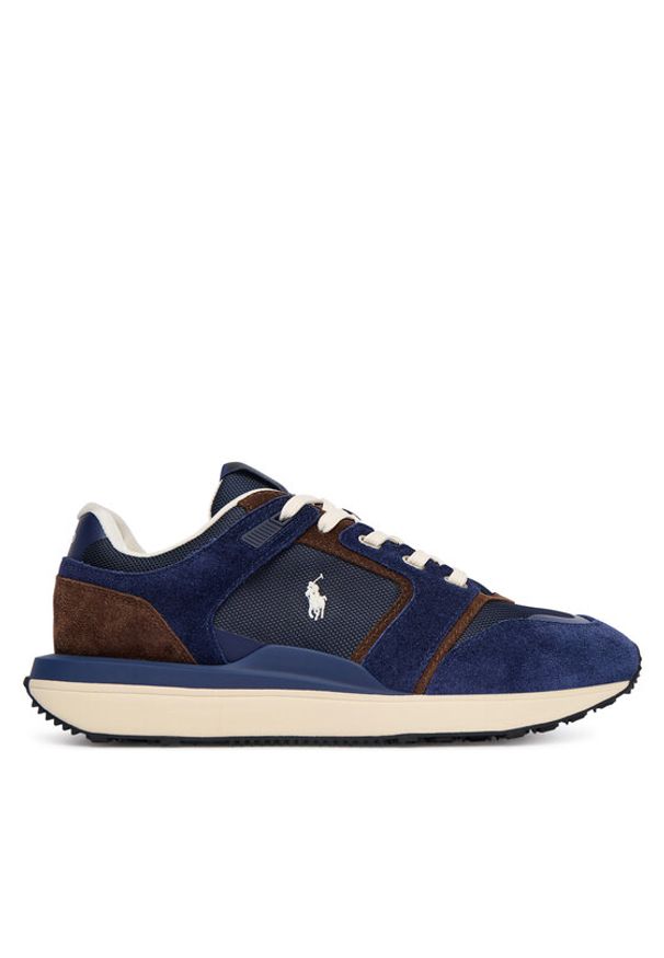 Polo Ralph Lauren Sneakersy Trn 89 Pp V2 809973975003 Granatowy. Kolor: niebieski. Materiał: skóra, zamsz