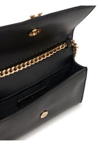 TOMMY HILFIGER - Tommy Hilfiger Torebka Th Heritage Mini Crossover Chain AW0AW17222 Czarny. Kolor: czarny. Materiał: skórzane #4