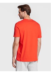 Le Coq Sportif T-Shirt 2220558 Czerwony Regular Fit. Kolor: czerwony. Materiał: bawełna