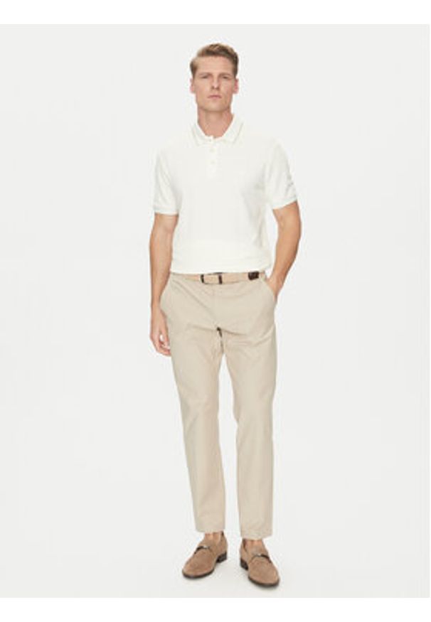 Marciano Guess Polo 5GHP08 6322A Écru Regular Fit. Typ kołnierza: polo. Materiał: bawełna