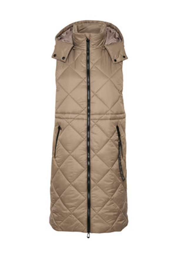 Cream Bezrękawnik Crgaiagro 10611585 Brązowy Loose Fit. Kolor: brązowy. Materiał: syntetyk. Długość rękawa: bez rękawów