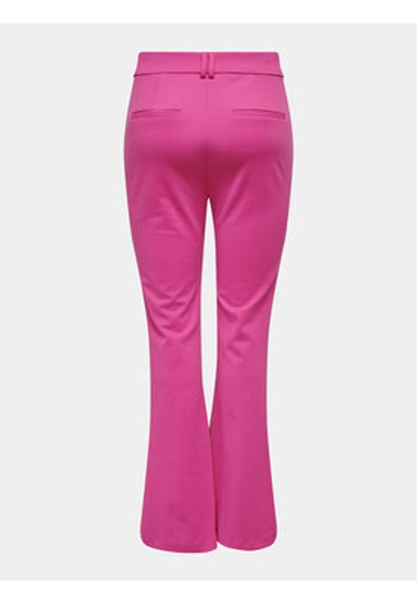 only - ONLY Spodnie materiałowe Peach 15298660 Różowy Flared Fit. Kolor: różowy. Materiał: syntetyk