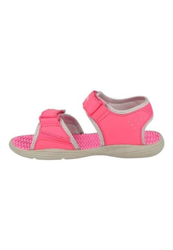 Buty do chodzenia dla dzieci New Balance Kids Poolside Sandal. Zapięcie: rzepy. Kolor: szary, różowy, wielokolorowy. Materiał: syntetyk, materiał. Szerokość cholewki: normalna. Sport: turystyka piesza