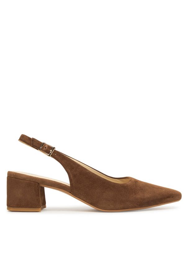 Vagabond Shoemakers Czółenka Marta 5928-140-89 Brązowy. Kolor: brązowy. Materiał: skóra, zamsz