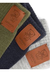 Lasocki Kids Rękawiczki dziecięce 2K6-002-AW23 Kolorowy. Materiał: akryl, materiał. Wzór: kolorowy
