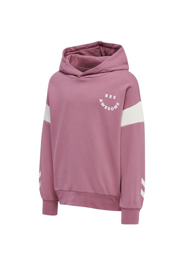 Bluza z kapturem dla dzieci Hummel Optimism. Typ kołnierza: kaptur. Kolor: różowy. Materiał: materiał